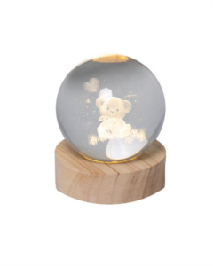 Sfera vetro luminosa